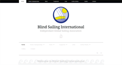 Desktop Screenshot of blindsailinginternational.com