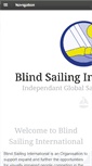 Mobile Screenshot of blindsailinginternational.com